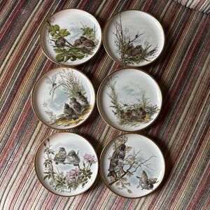 Vintage West Germany Kaiser Bird Plates